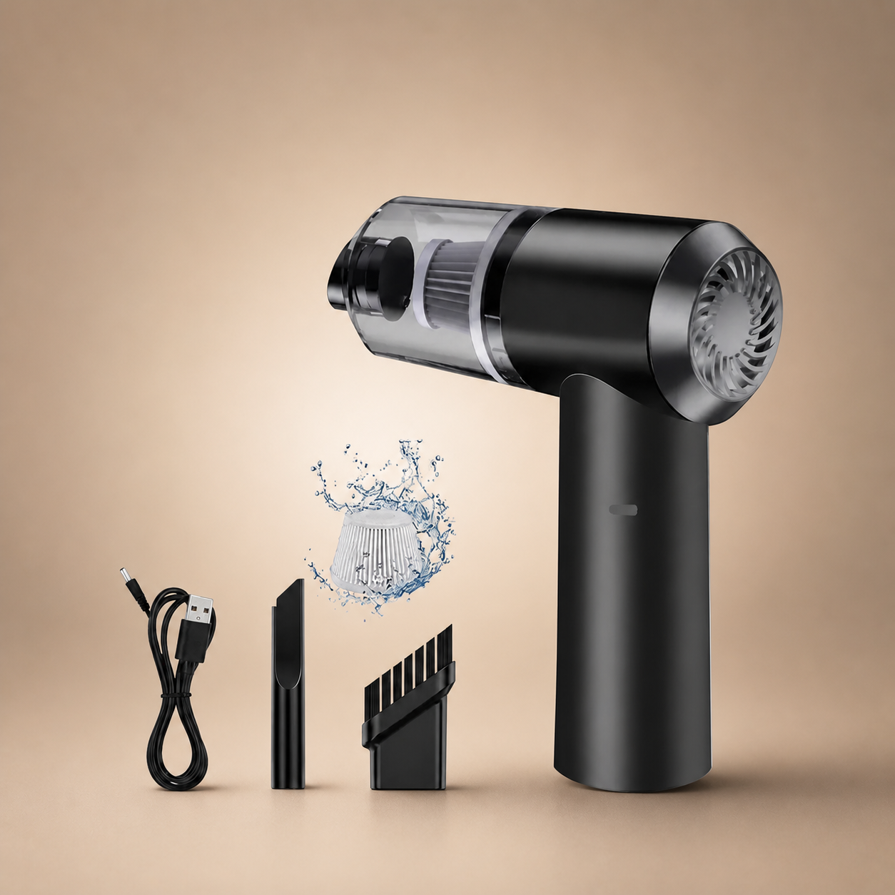 QuickClean 2-in-1 Mini Vacuum