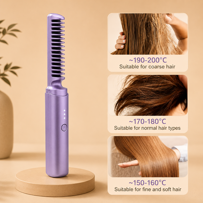 Mini Hot Comb Straightener